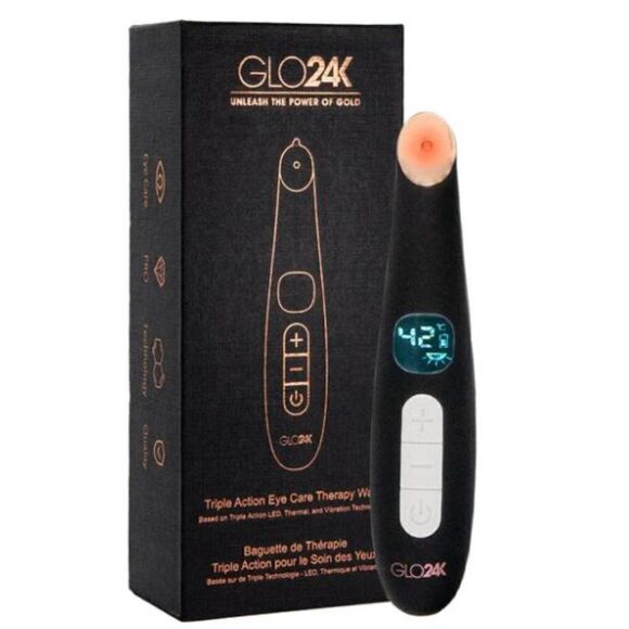 Glo24k Triple Action Eye Care Therapy Wand New and Sealed
